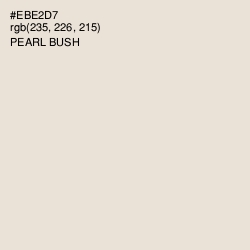 #EBE2D7 - Pearl Bush Color Image
